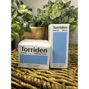 Torriden Dive In Serum 1.69 fl oz + Soothing Cream 3.38 fl oz